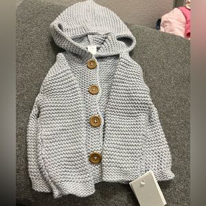Nordstrom infant boy grey knit sweater